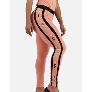 FILA x DTLR Peach Orange Willow Tights Athletic Pants, NWT! Size Medium